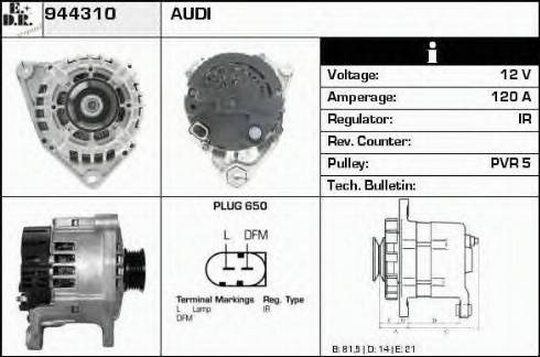 EDR 944310 - Alternateur cwaw.fr