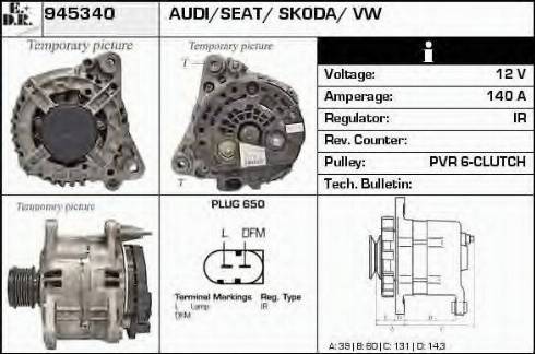 EDR 945340 - Alternateur cwaw.fr