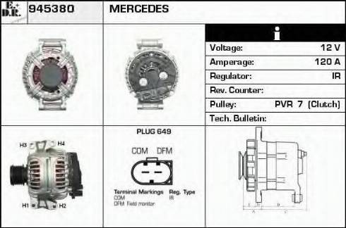 EDR 945380 - Alternateur cwaw.fr