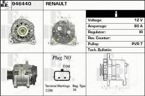 EDR 946440 - Alternateur cwaw.fr