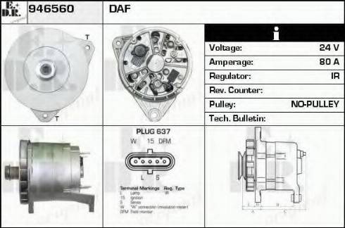 EDR 946560 - Alternateur cwaw.fr