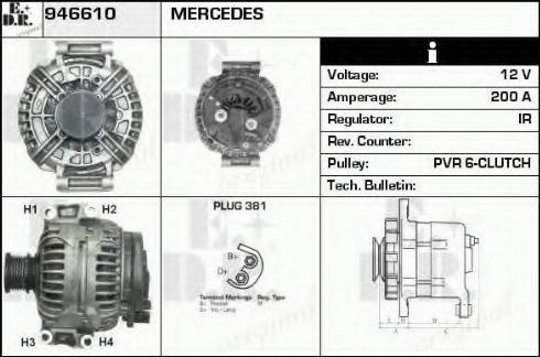 EDR 946610 - Alternateur cwaw.fr