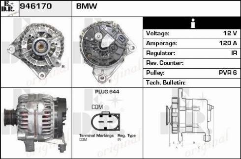 EDR 946170 - Alternateur cwaw.fr