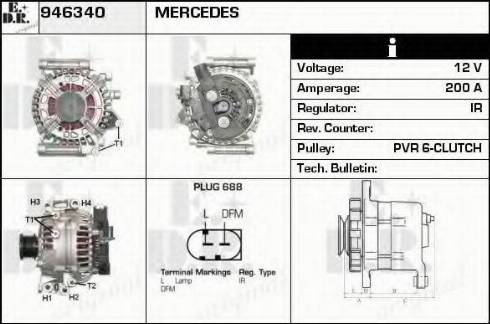 EDR 946340 - Alternateur cwaw.fr