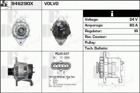 EDR 946290X - Alternateur cwaw.fr