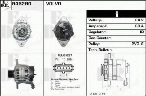 EDR 946290 - Alternateur cwaw.fr