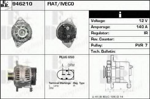 EDR 946210 - Alternateur cwaw.fr