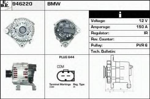 EDR 946220 - Alternateur cwaw.fr