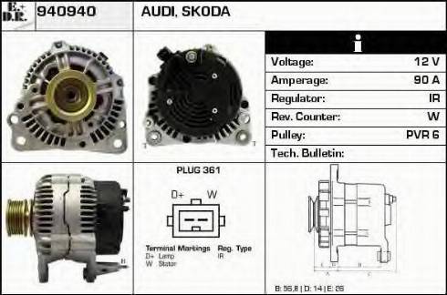 EDR 940940 - Alternateur cwaw.fr