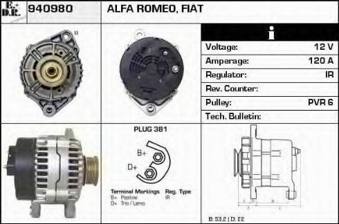 EDR 940980 - Alternateur cwaw.fr