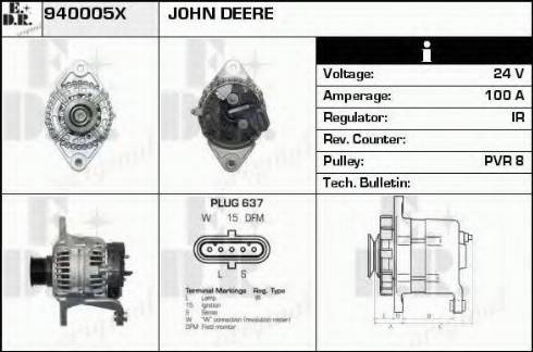 EDR 940005X - Alternateur cwaw.fr