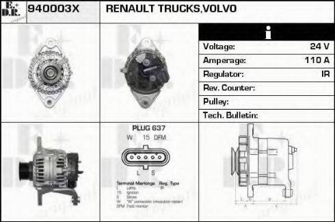 EDR 940003X - Alternateur cwaw.fr