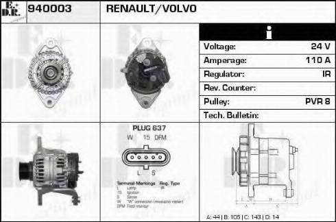 EDR 940003 - Alternateur cwaw.fr