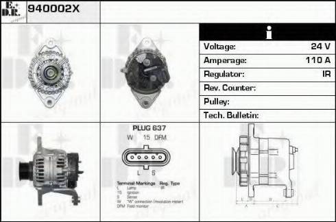 EDR 940002X - Alternateur cwaw.fr