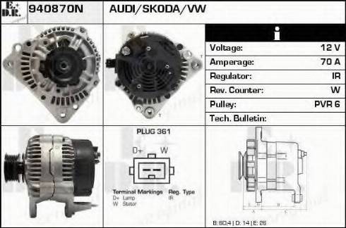 EDR 940870N - Alternateur cwaw.fr