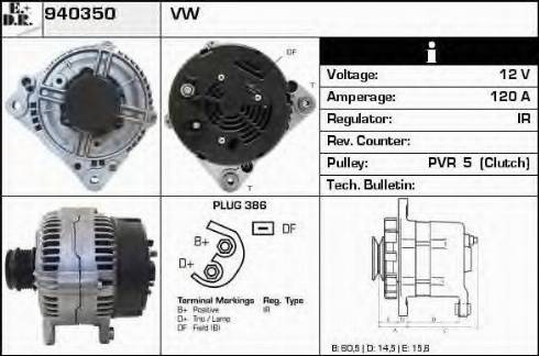 EDR 940350 - Alternateur cwaw.fr