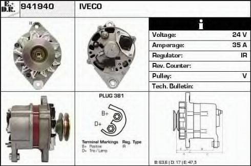 EDR 941940 - Alternateur cwaw.fr