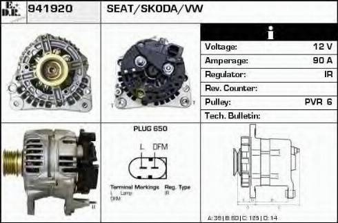 EDR 941920 - Alternateur cwaw.fr