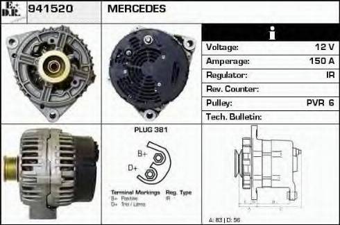 EDR 941520 - Alternateur cwaw.fr