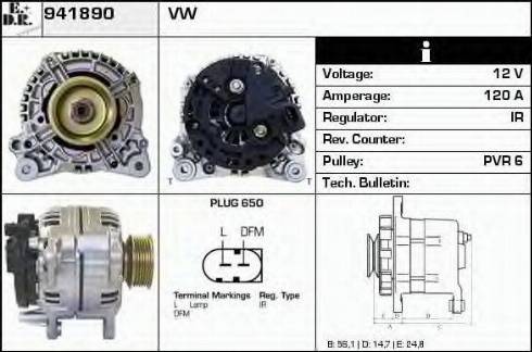 EDR 941890 - Alternateur cwaw.fr