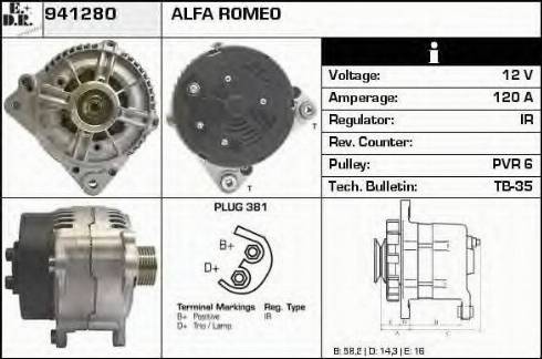 EDR 941280 - Alternateur cwaw.fr