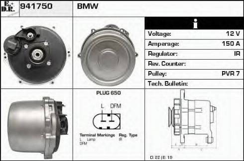 EDR 941750 - Alternateur cwaw.fr