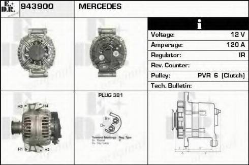 EDR 943900 - Alternateur cwaw.fr