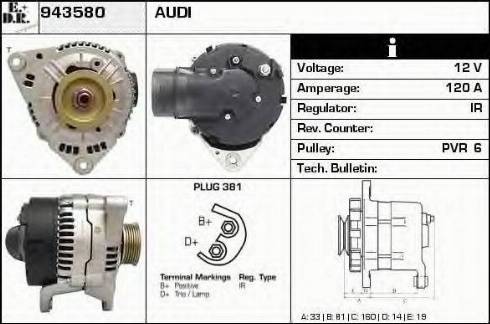 EDR 943580 - Alternateur cwaw.fr