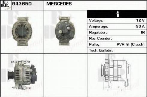 EDR 943650 - Alternateur cwaw.fr