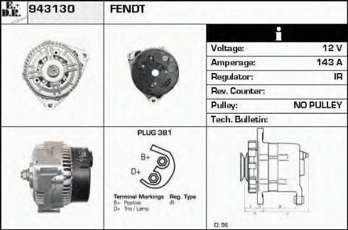 EDR 943130 - Alternateur cwaw.fr