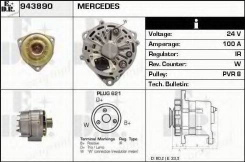 EDR 943890 - Alternateur cwaw.fr