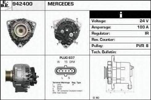 EDR 942400 - Alternateur cwaw.fr