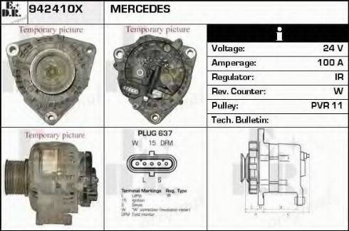 EDR 942410X - Alternateur cwaw.fr