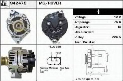 EDR 942470 - Alternateur cwaw.fr