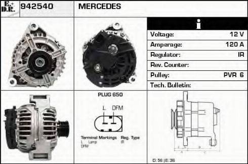 EDR 942540 - Alternateur cwaw.fr