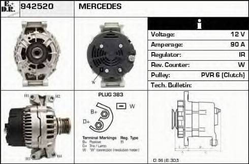 EDR 942520 - Alternateur cwaw.fr