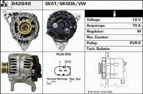 EDR 942640 - Alternateur cwaw.fr