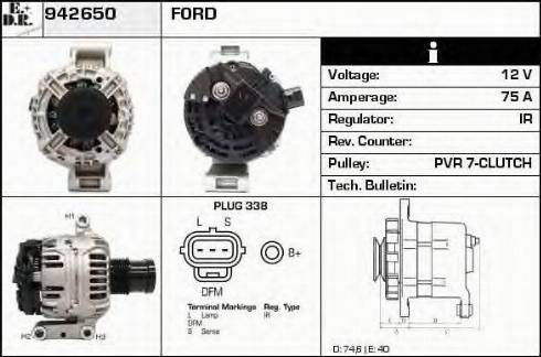 EDR 942650 - Alternateur cwaw.fr