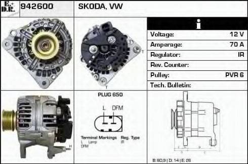 EDR 942600 - Alternateur cwaw.fr