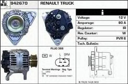 EDR 942670 - Alternateur cwaw.fr