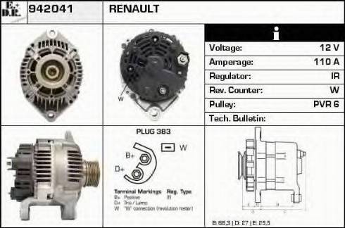 EDR 942041 - Alternateur cwaw.fr