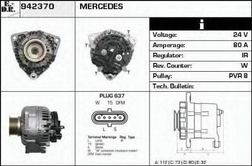 EDR 942370 - Alternateur cwaw.fr