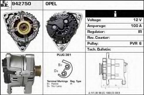 EDR 942750 - Alternateur cwaw.fr