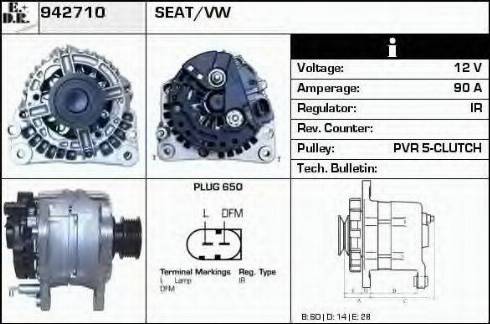 EDR 942710 - Alternateur cwaw.fr