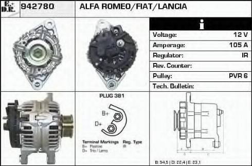 EDR 942780 - Alternateur cwaw.fr