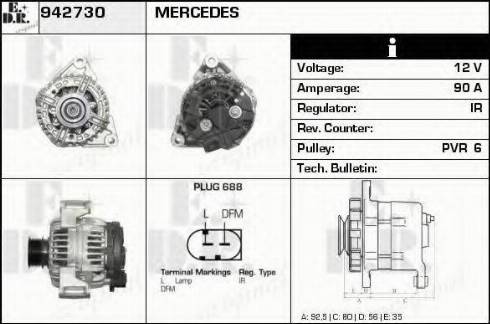 EDR 942730 - Alternateur cwaw.fr