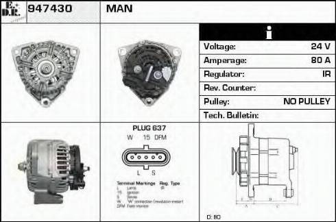 EDR 947430 - Alternateur cwaw.fr