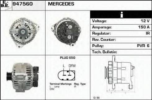 EDR 947560 - Alternateur cwaw.fr