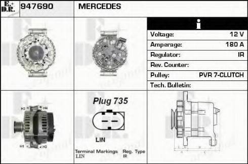 EDR 947690 - Alternateur cwaw.fr