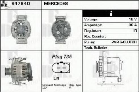 EDR 947840 - Alternateur cwaw.fr